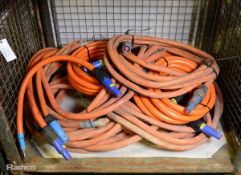 Orange Cable Connection Kit (GUICK) LAPDS with Blue Connectors - Approx 10m Lengths