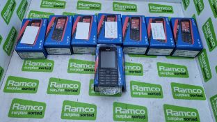 8x Nokia 207 mobile phones in box (some incomplete)