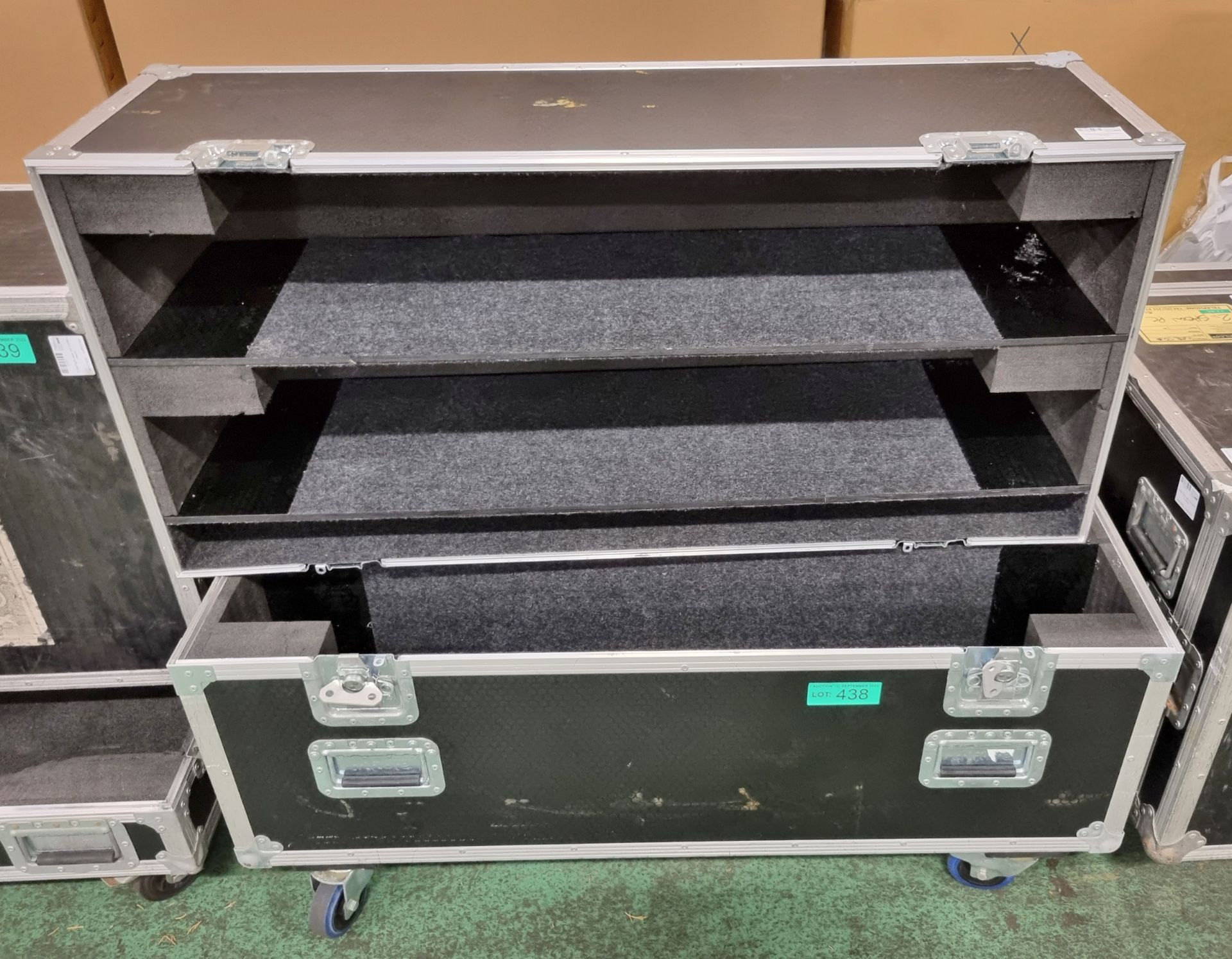 Flight case L120 x W55 x H89cm