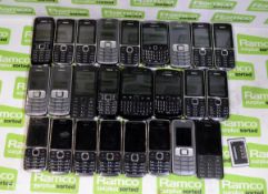 Various mobile phones approx 25 - see pictures
