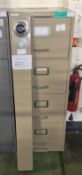 4 Drawer security filing cabinet with Chubb Mark IV manifoil combination lock