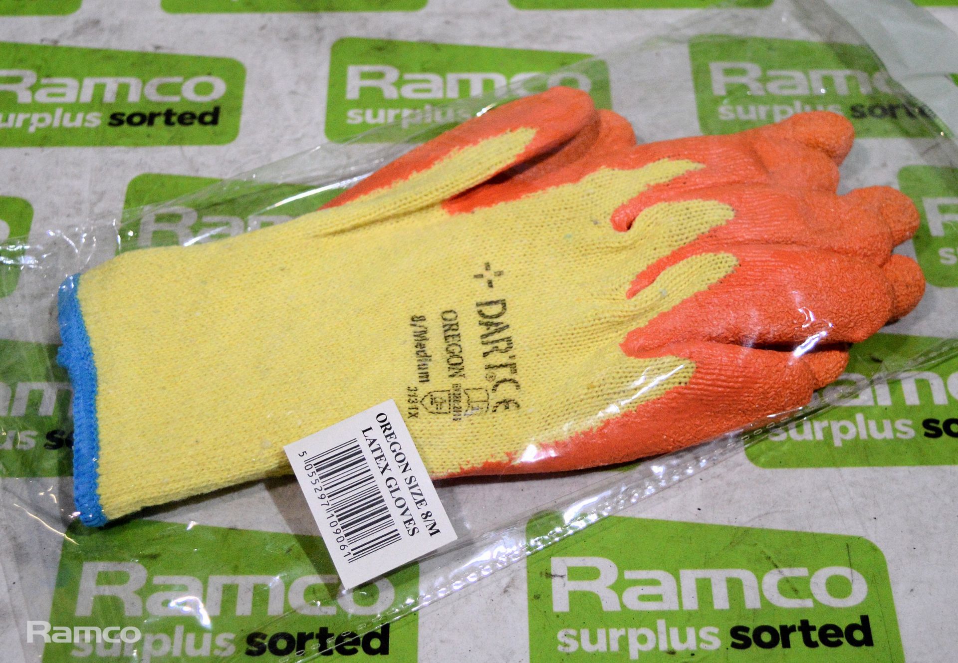 60 pairs Medium orange workwear gloves - Image 2 of 2