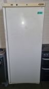 Apollo AUF600 upright single door fridge 80 x 70 x 190