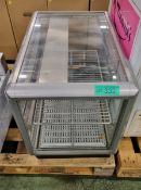 Lincat 500 range heated merchandiser cabinet - 6.4A 1518W