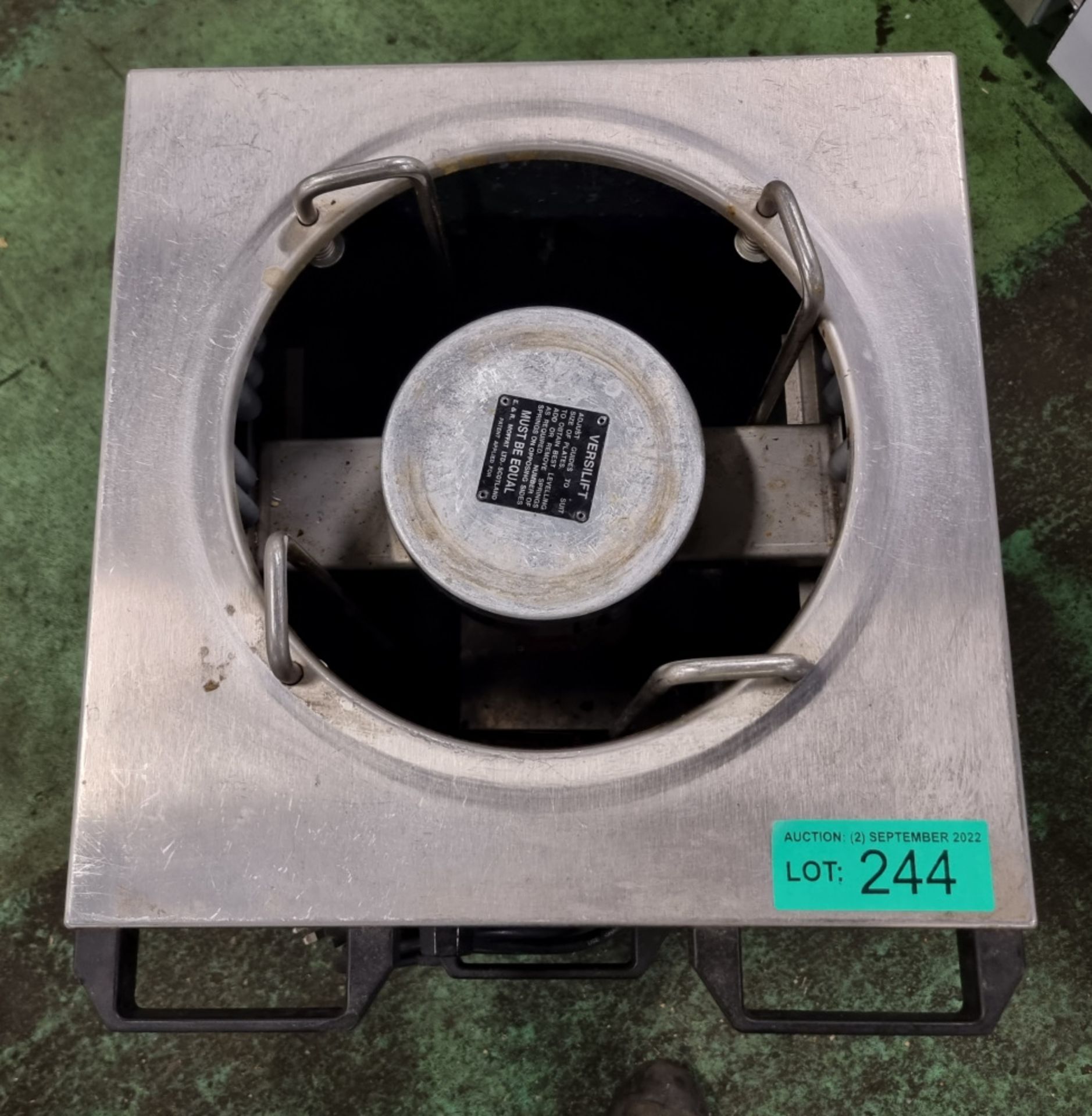 Moffat HP1 SingleStack Mobile Heated Plate Dispenser 40x45x94cm - Image 3 of 5