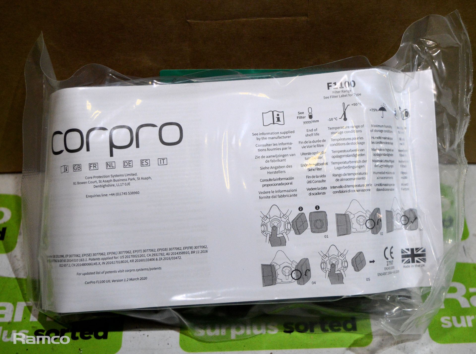 Corpro F1100 - P3 R D Filters - 15 pairs - Image 2 of 2