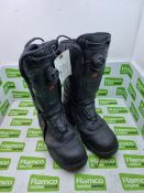 Rosenbauer Sympatex Fire & Heat Resistant Boots Pair - Size: EU 43, UK 9 - 30x30x40cm