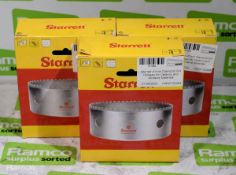 3x Starrett 41mm Diamond grit holesaw for ceramic and abrasive materials