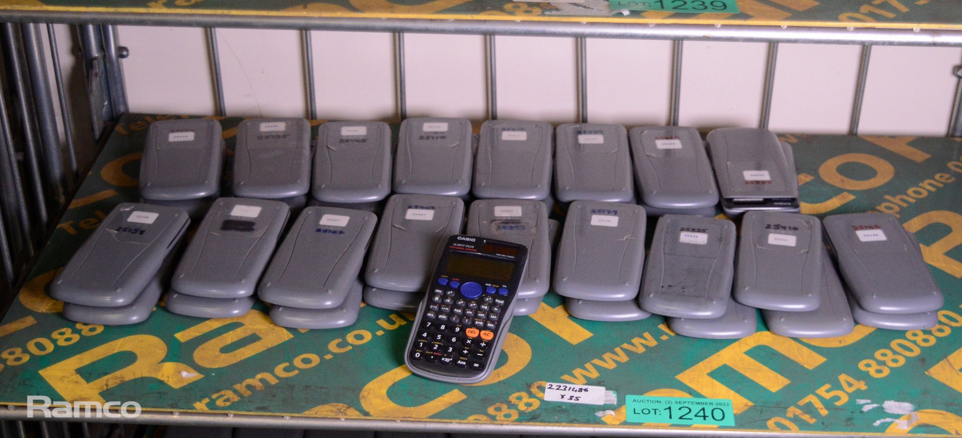35x Casio Fx-85GT Plus Natural-V.P.A.M calculators
