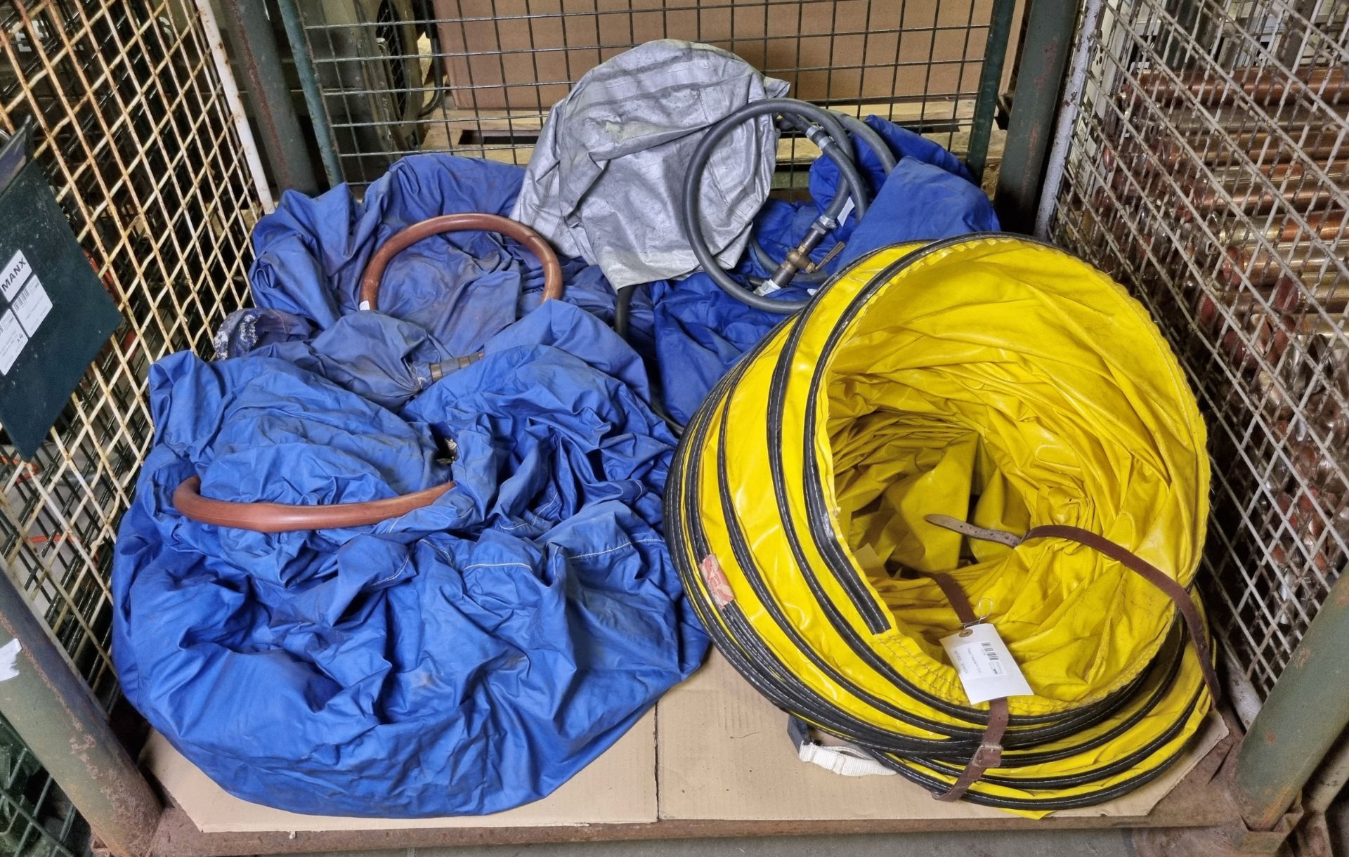 Multiple Bladder Filled Rescue Air Bag Unit, Plastic Flexible Air Ducting