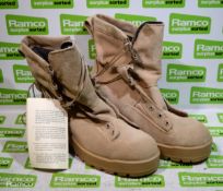 Wellco men's combat boots temperate weather size 10.5 reg