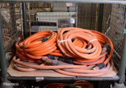 Orange Cable Connection Kit (GUICK) LAPDS with Brown Connectors - Approx 10m Lengths