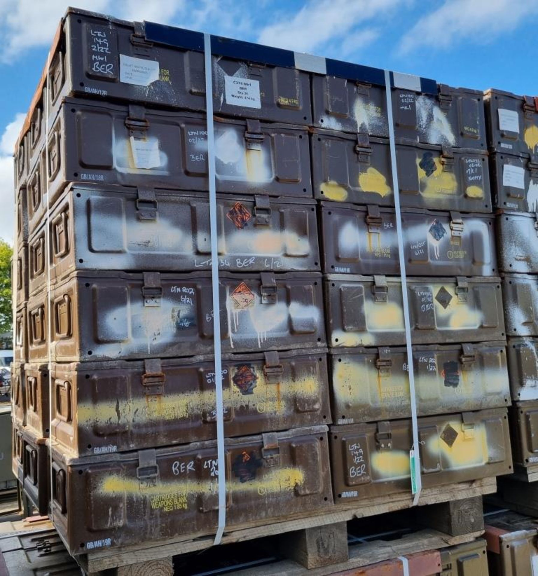 C374 Mk1 BER ammo boxes x36