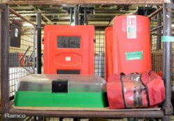 Multiple Fire Extinguisher Storage Cabinet, Covers, Stands