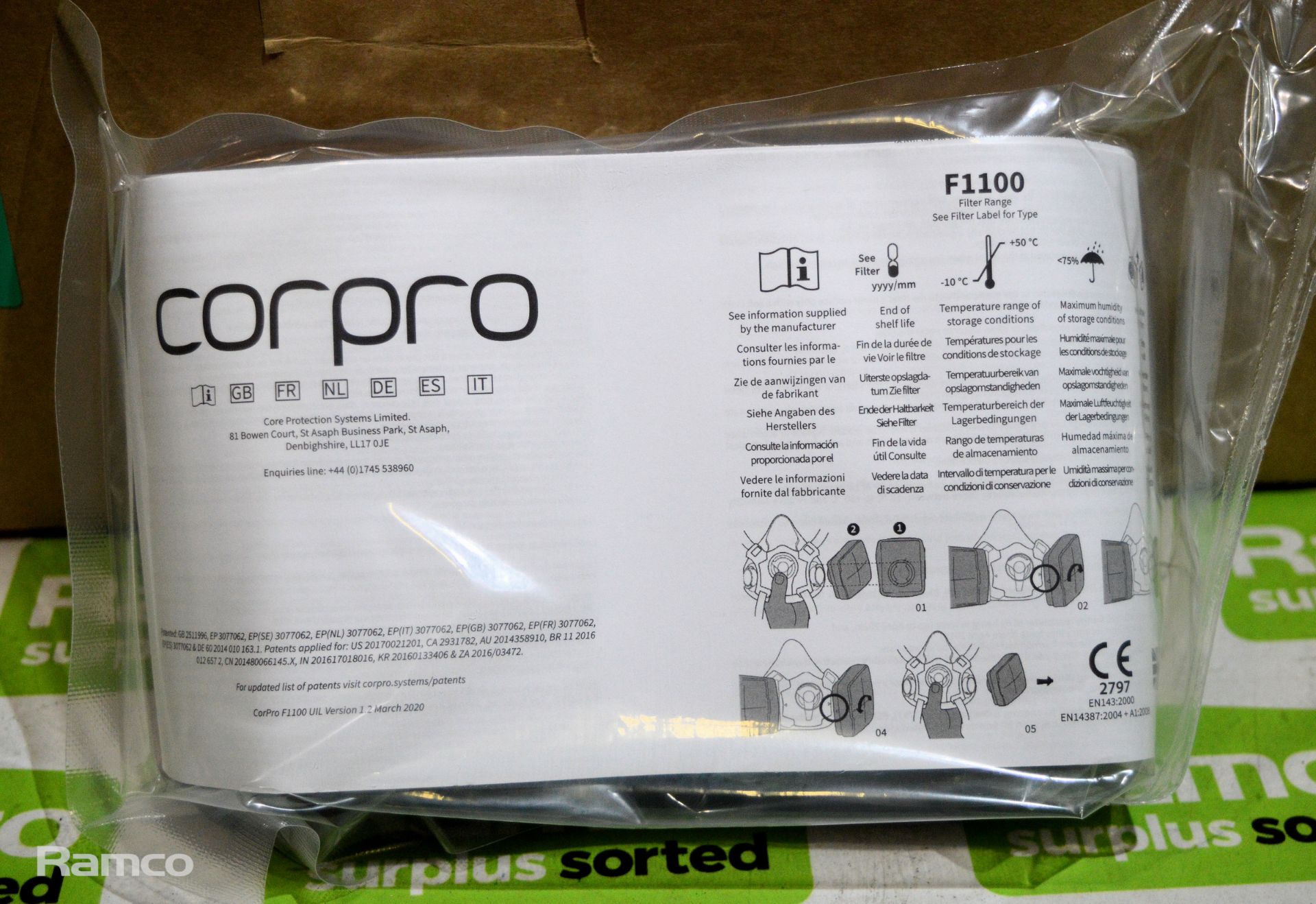 Corpro F1100 - P3 R D Filters - 15 pairs - Image 3 of 4