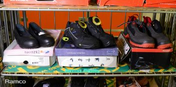 3x Workwear footwear - 1x size 6, 1x size EUR 39, 1x size EUR 42