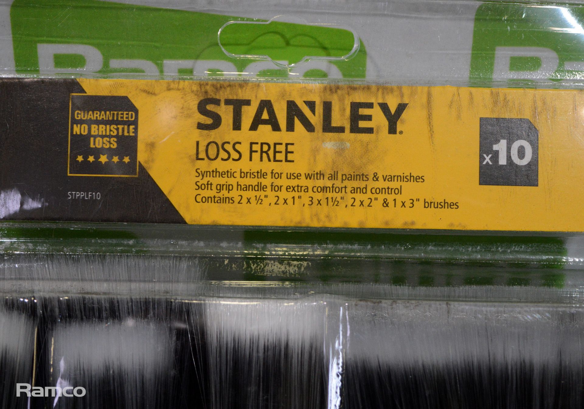 5x Stanley 10 piece paint brush sets - Image 3 of 3