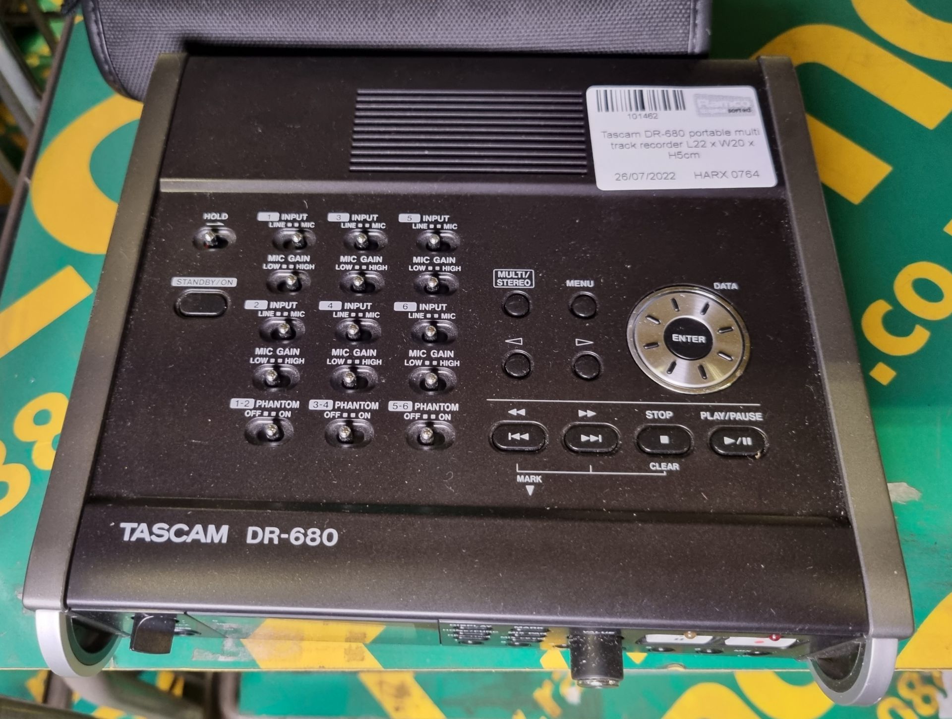 Tascam DR-680 portable multi track recorder L22 x W20 x H5cm - Image 4 of 6