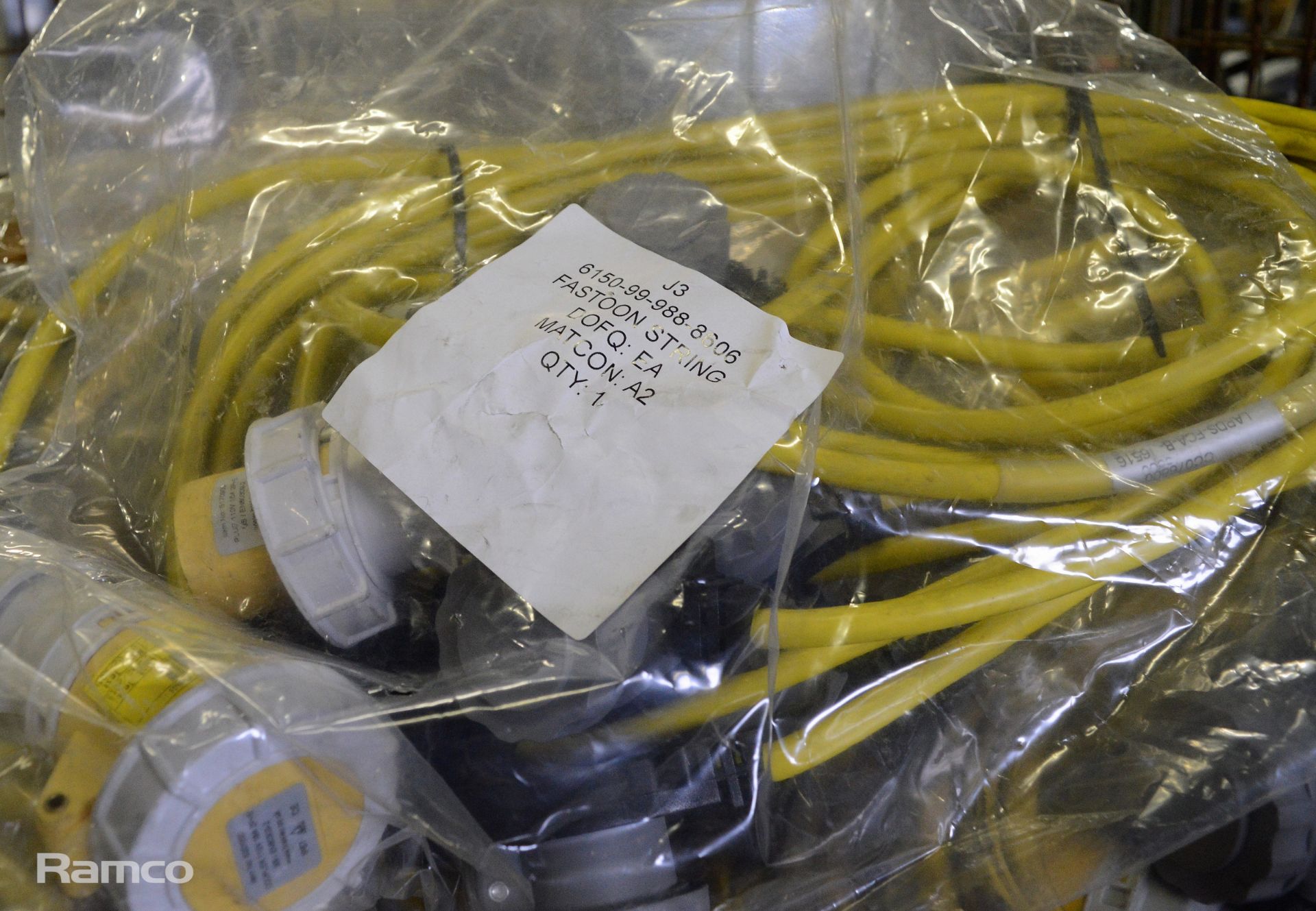Blakley Electrics Festoon String with Switch and 6x Socket (110V, 6A, IP67) - Approx 10m Lengths - Image 2 of 3