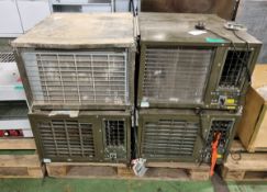 4x Dantherm Air handling AC-M5 W Container coolers 230V 50Hz