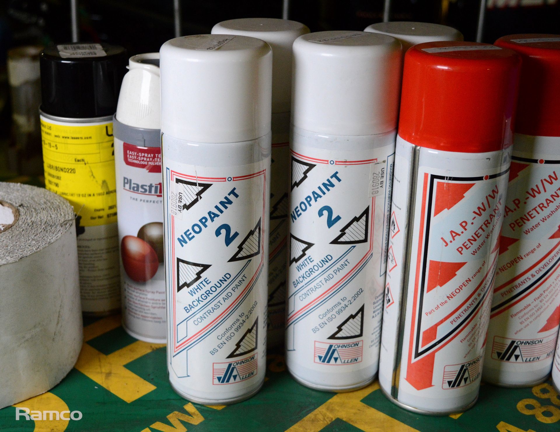 Klinger pipe joint sealant, paint aerosols - Image 4 of 5