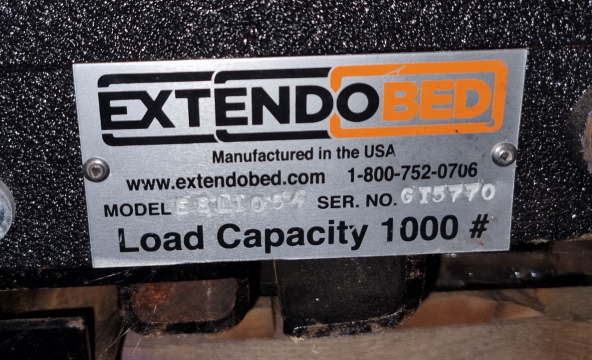 Extendobed EBL1054 Vehicle sliding inner storage unit - load capacity 1000kg - Image 5 of 5