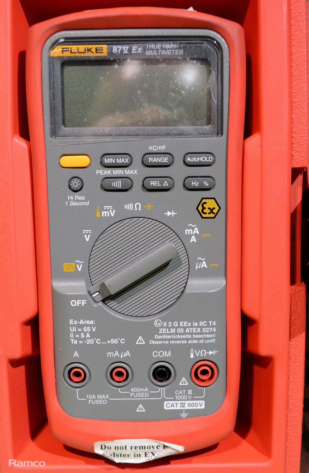 Fluke 87V-EX True RMS multimeter - Image 2 of 2