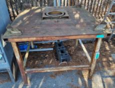 Large Steel Square Welding Table - 4ft x 4ft