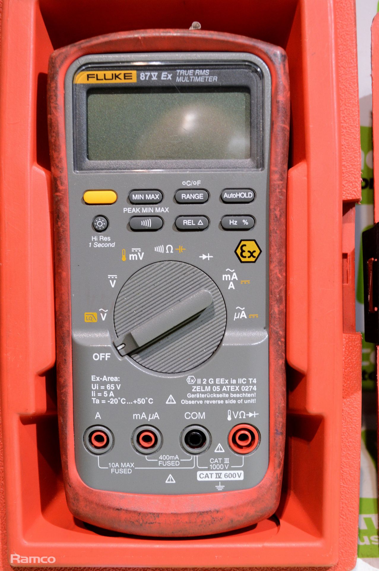 2x Fluke 87V-EX True RMS multimeters - Image 2 of 5