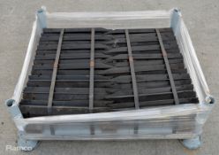 Metal angled fence posts - 60cm - approx 400 per pallet