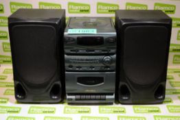 Bush MC109/GRN CD/Cassette Micro System