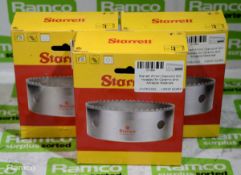 3x Starrett 41mm Diamond grit holesaw for ceramic and abrasive materials