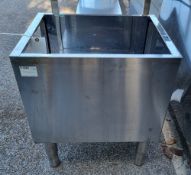 Stainless steel base box stand