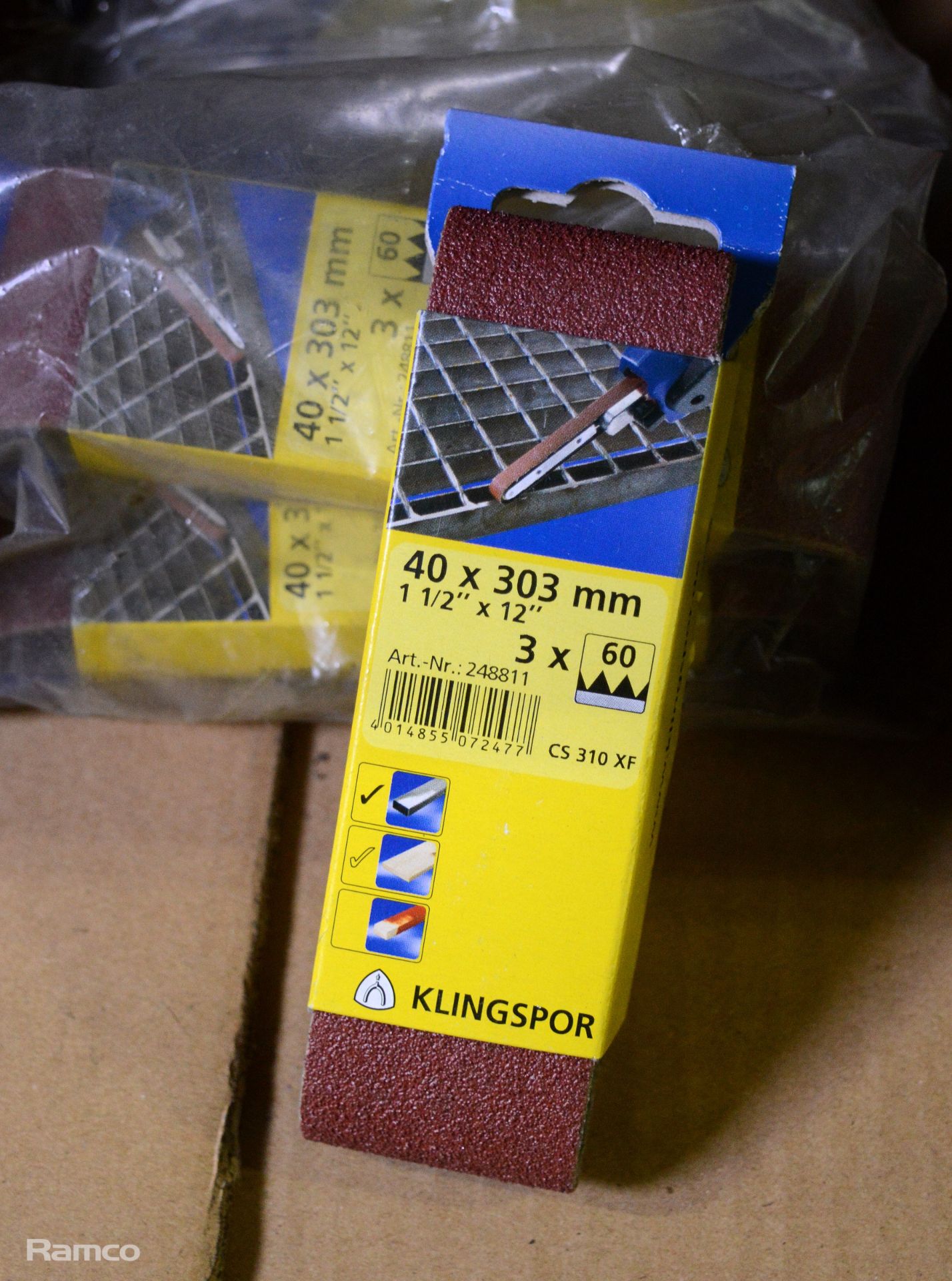 Assorted Klingspor sanding discs & belts - Image 5 of 6