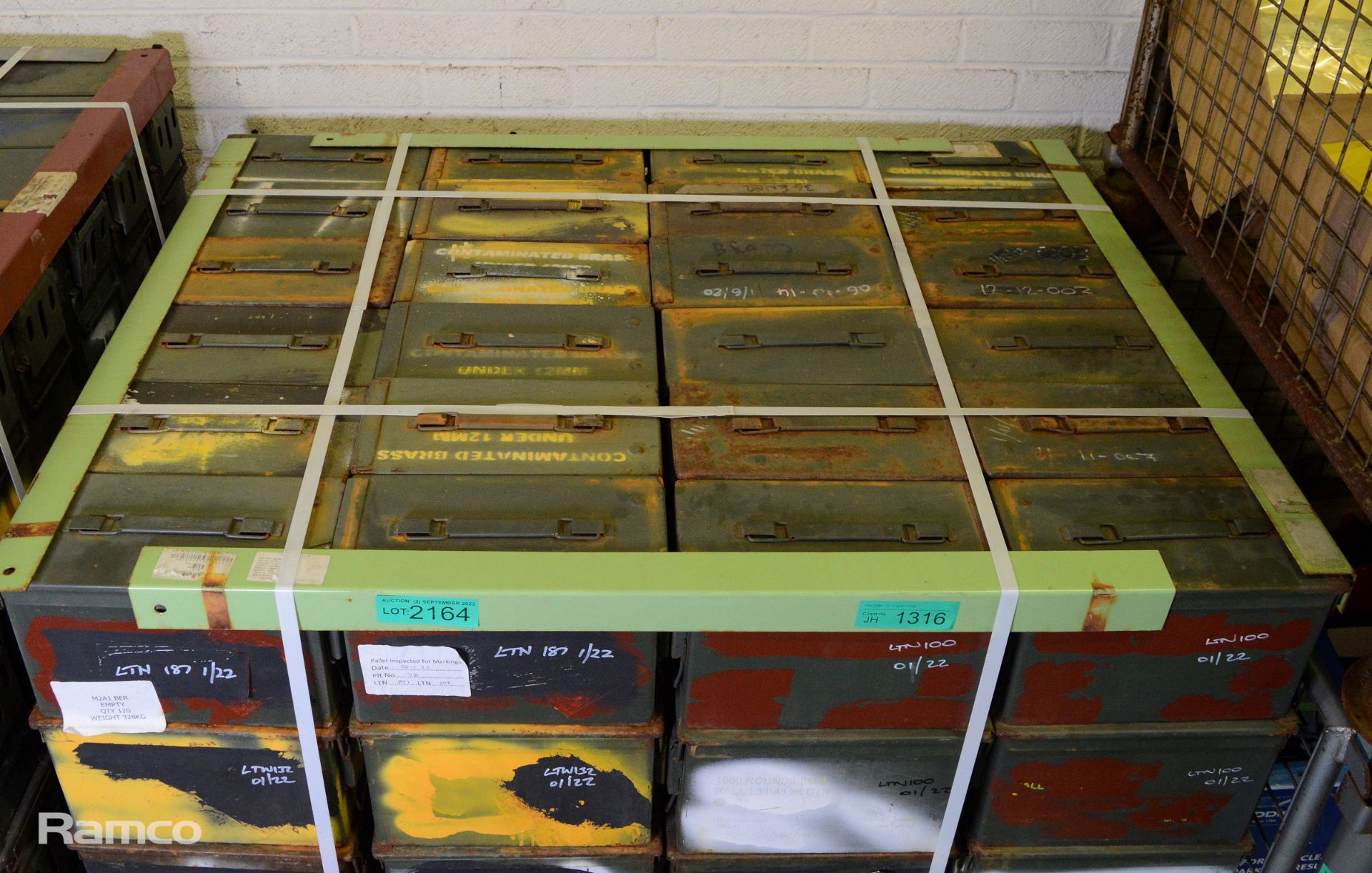 120x Ammo boxes - 280 x 140 x 180mm - Image 3 of 4