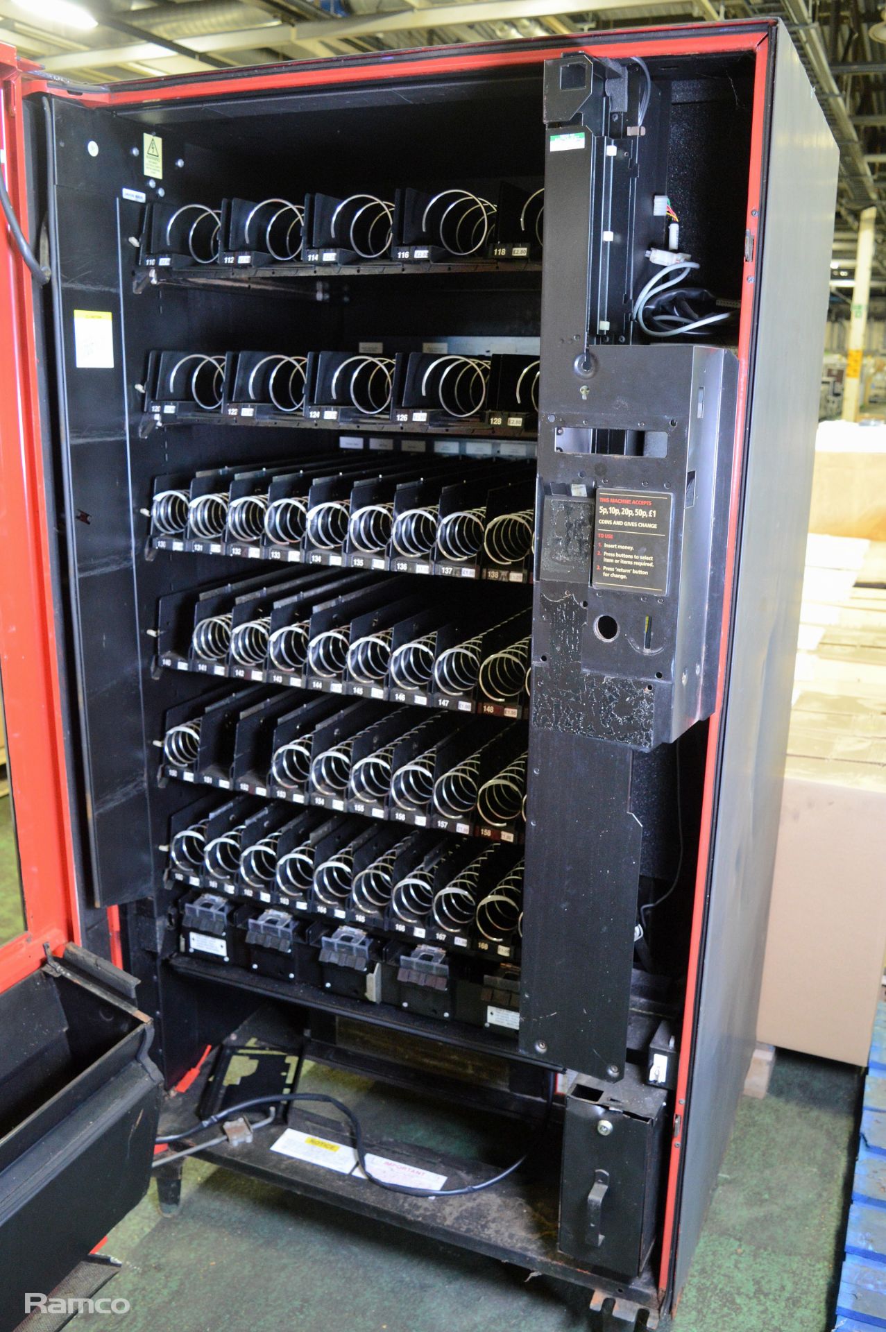 Automatic Product SNACKSHOP123B refrigerated vending machine - AS SPARES & REPAIRS - Bild 5 aus 6