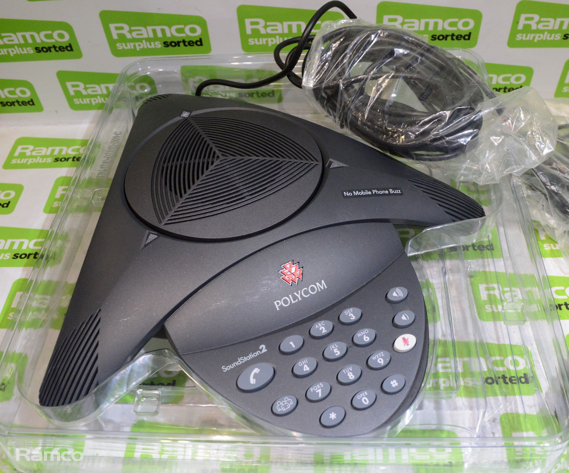 Polycom SoundStation2 Full Duplex Conference Phone with Universal Module - Image 2 of 5