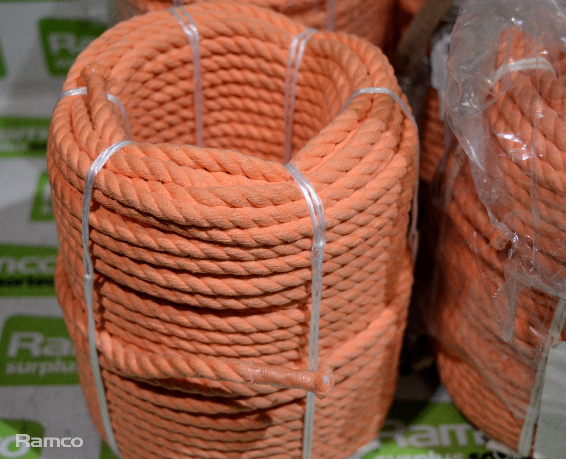 Orange buoyant cord 50 yard per coil - 4 coils - Image 3 of 3