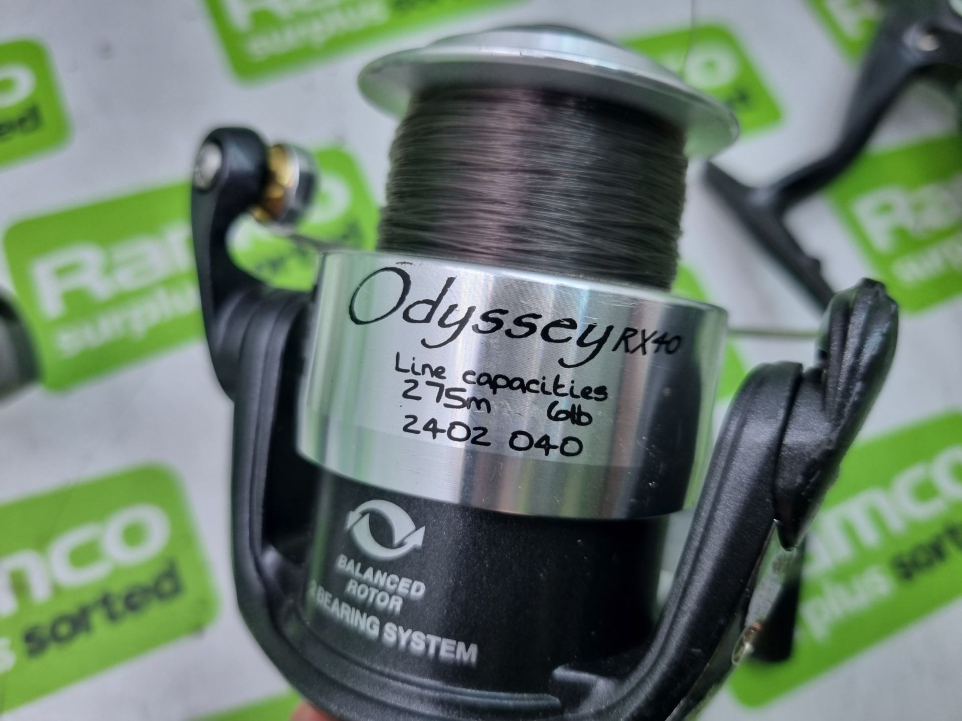 3x Shakespeare Odyssey RX40 fishing spool reels - Image 3 of 3