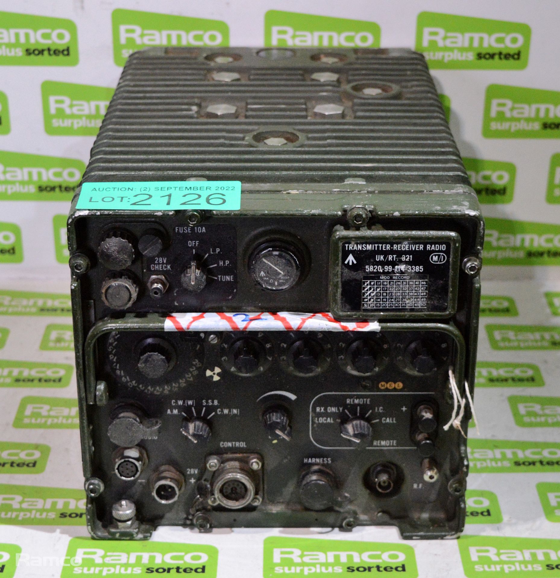 Clansman Transmitter receiver radio VRC 321