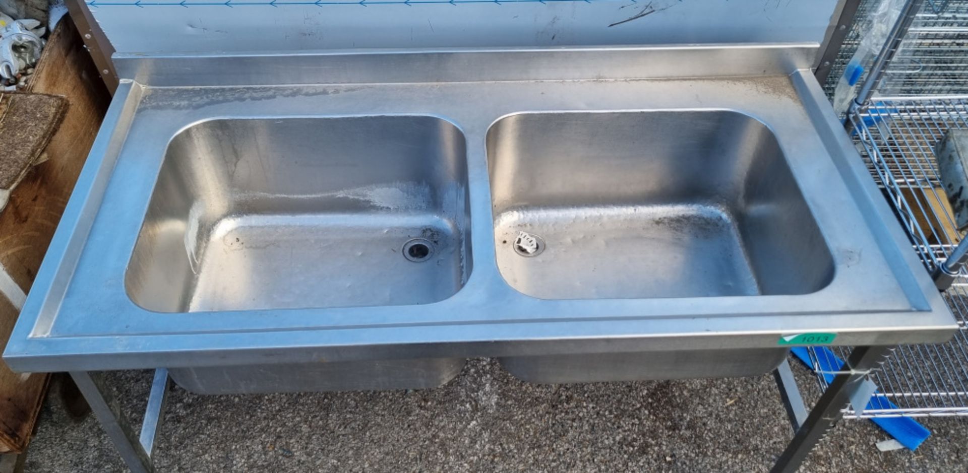 Double sink unit - 1510 x 730 - Image 2 of 2