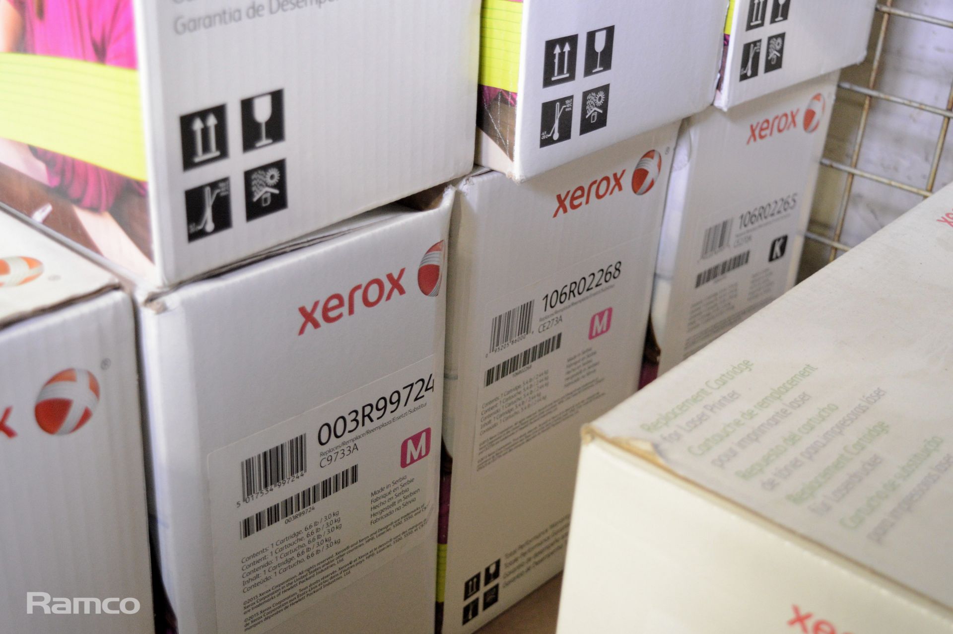 Xerox replacement HP Laserjet print cartridge multiple type - x10 total, Lexmark multiple colour ton - Image 4 of 6