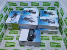 11x Samsung GT-B2710 mobile phones in box (some incomplete)