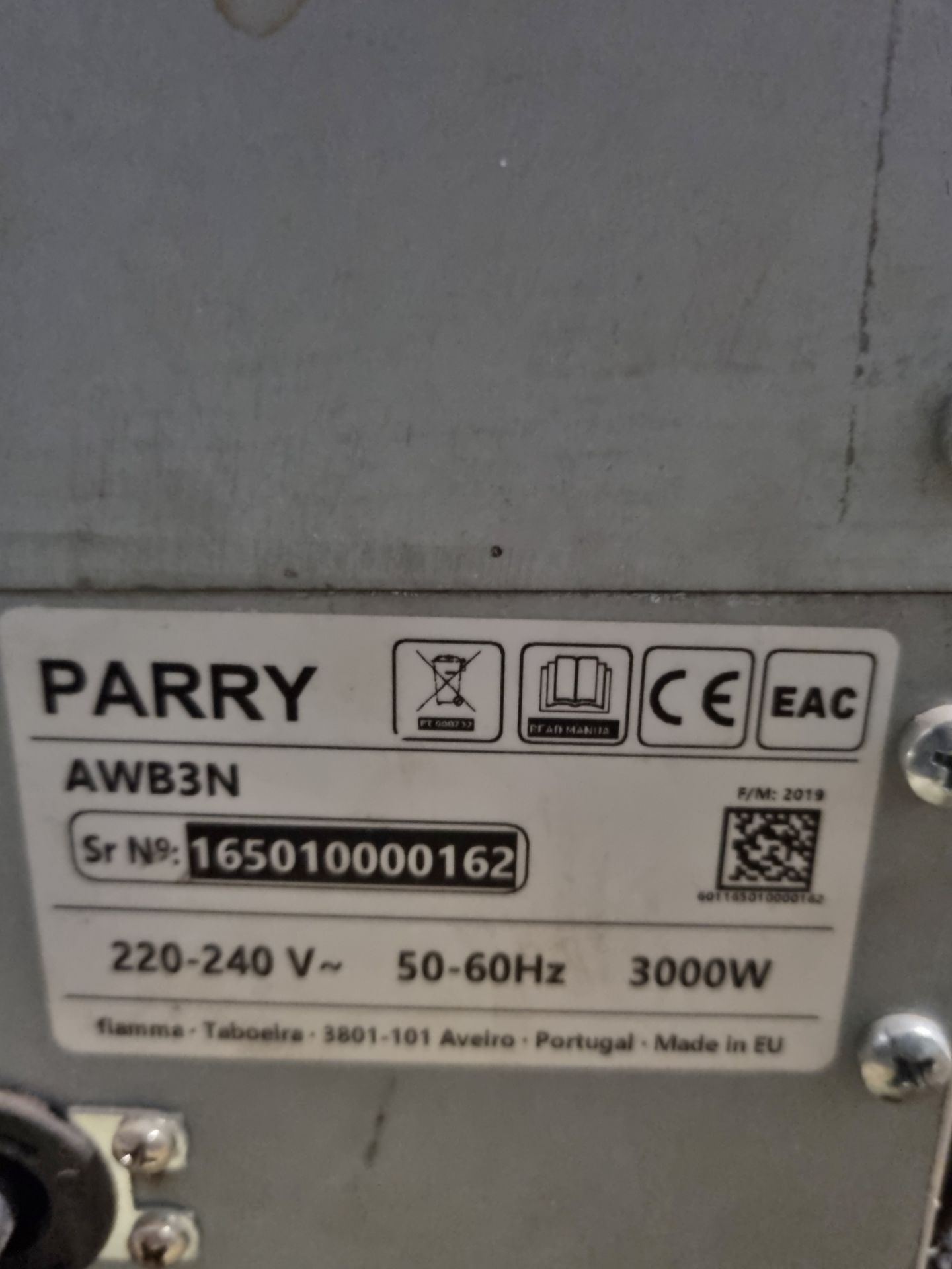 Parry AWB3N automatic water boiler - 25x31x60cm - Image 4 of 4