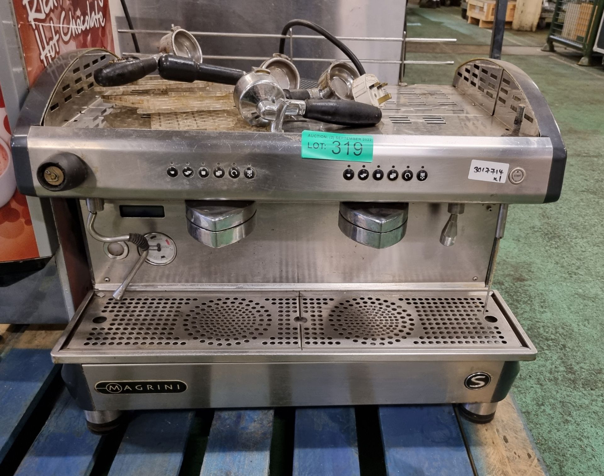 Magrini S 2 Group espresso coffee machine 70x55x55 - Image 2 of 4