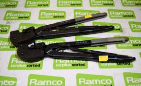 2x Stratotherm 20 Hand Crimping Tools