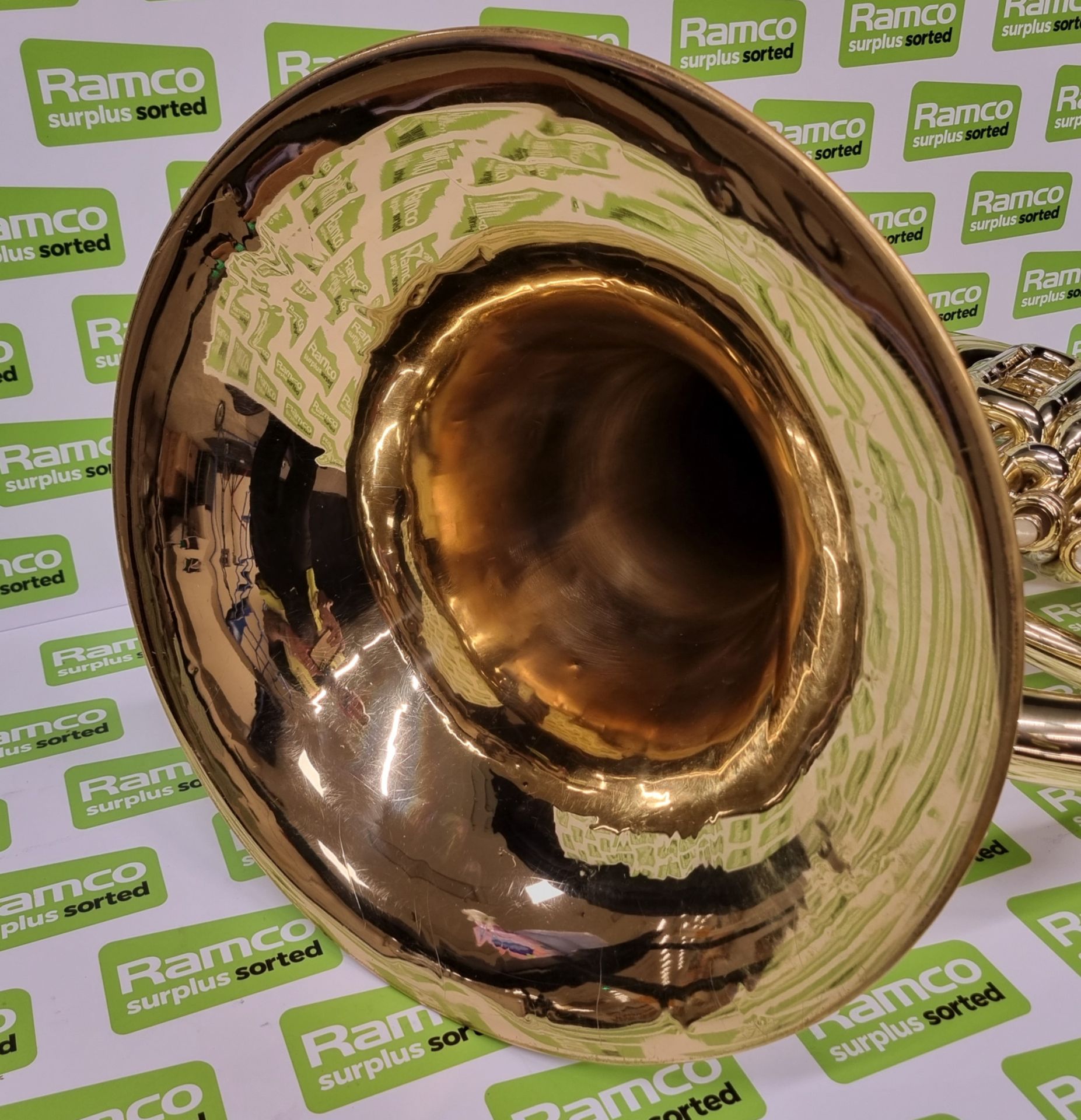 Besson Sovereign BE982 tuba in case - serial number: 100408 - Image 7 of 15