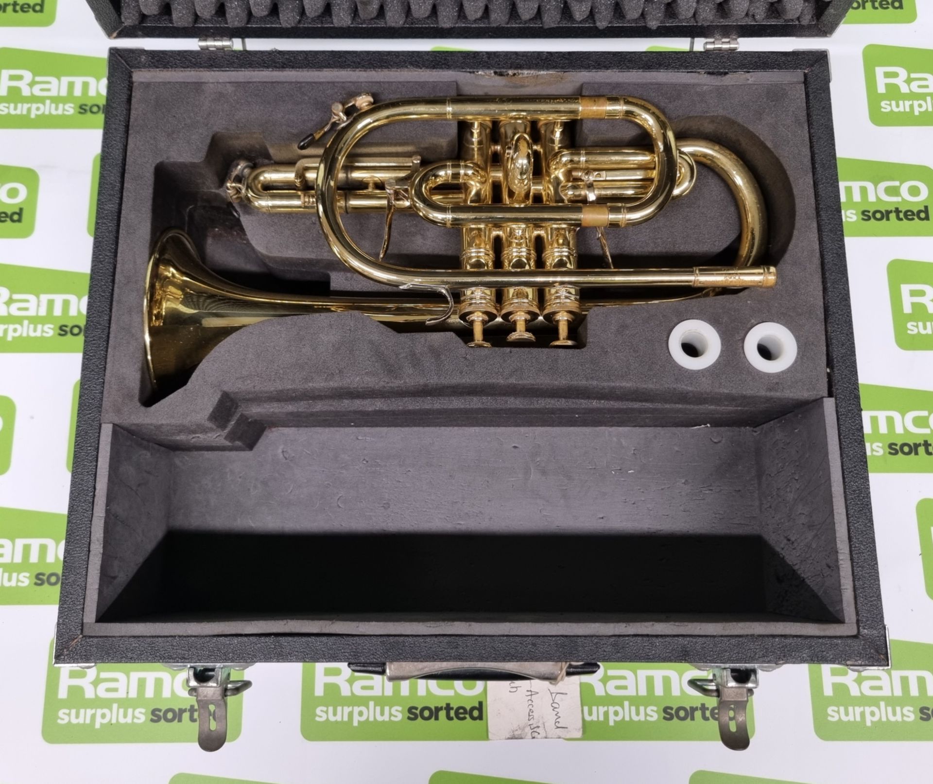 Smith-Watkins K-2 cornet in hard case with foam inlay - serial number: 1182 - Image 2 of 12