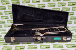 C.G. Conn Model 88HY trombone in hard case - serial numbers: 418897 & E6177