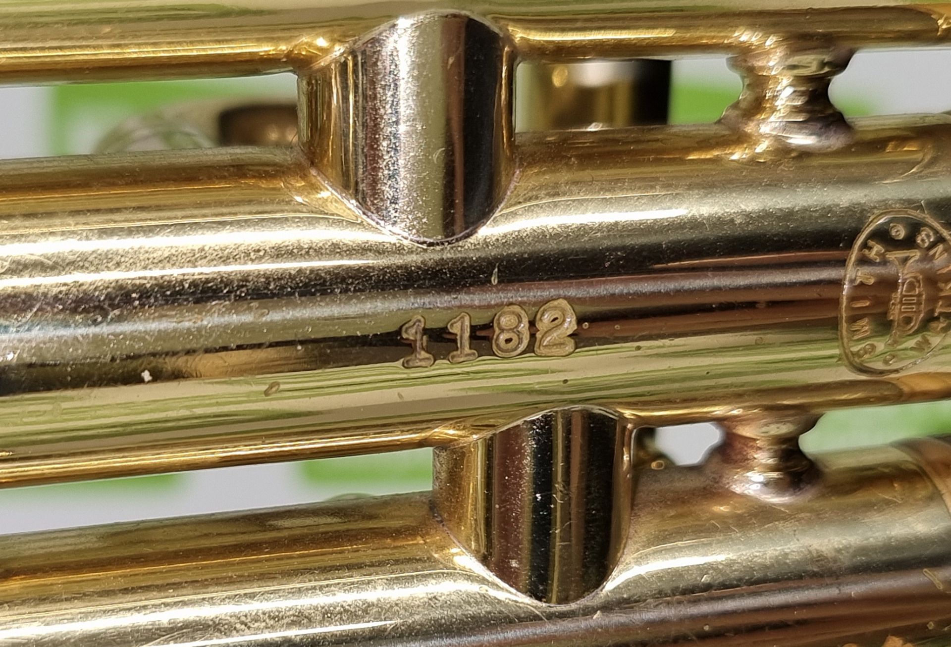 Smith-Watkins K-2 cornet in hard case with foam inlay - serial number: 1182 - Image 11 of 12